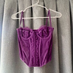 urban outfitters out from under modern love lace corset